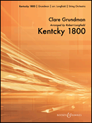 Kentucky 1800 Orchestra sheet music cover